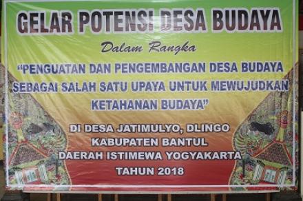 Gelar Budaya Desa Jatimulyo Tahun 2018