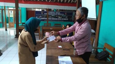        PENERIMAAN BANSOS BLT TAHAP 1 T.A 2021