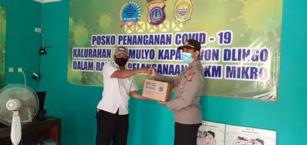      Penerimaan Logistik untuk PPKM MIKRO kalurahan Jatimulyo